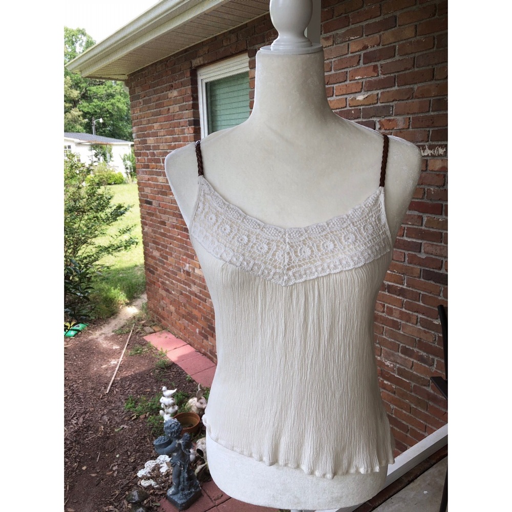 Creamy White Tank Top